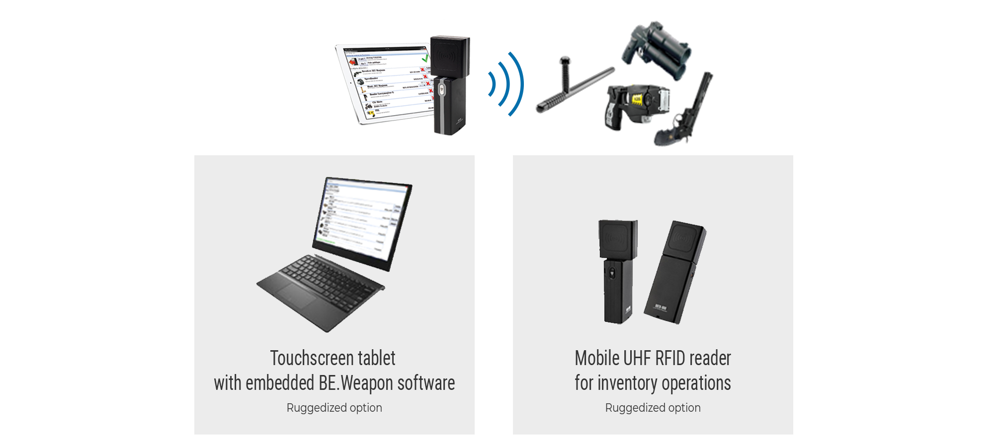 Onglet Unité RFID mobile